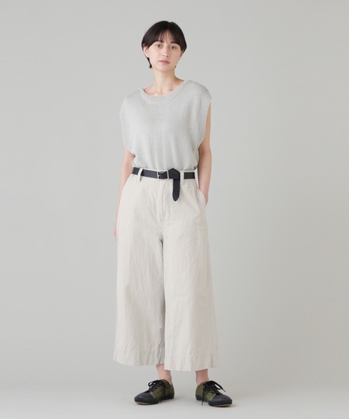 「MHL.」 ノースリーブニット 2 ネイビー レディース_画像5