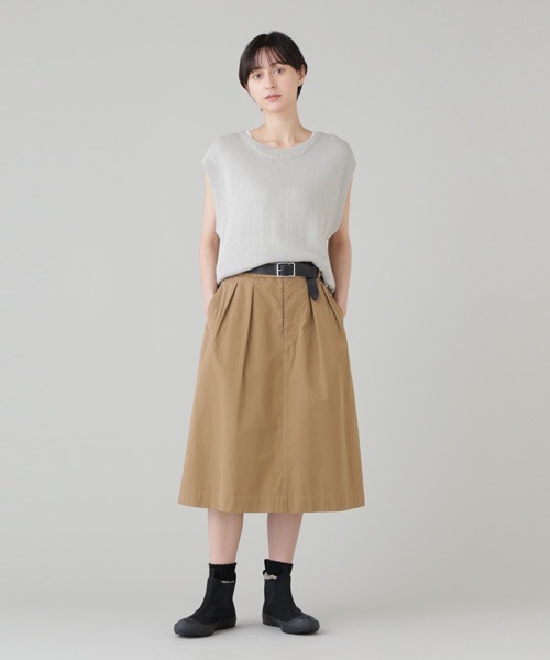 「MHL.」 ノースリーブニット 2 ネイビー レディース_画像8