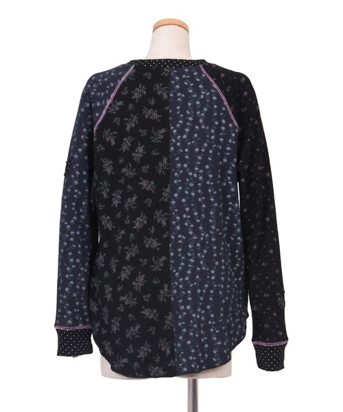 tシャツ rurumu:/ルルムウ/butterfly patch thermal top レディースの画像