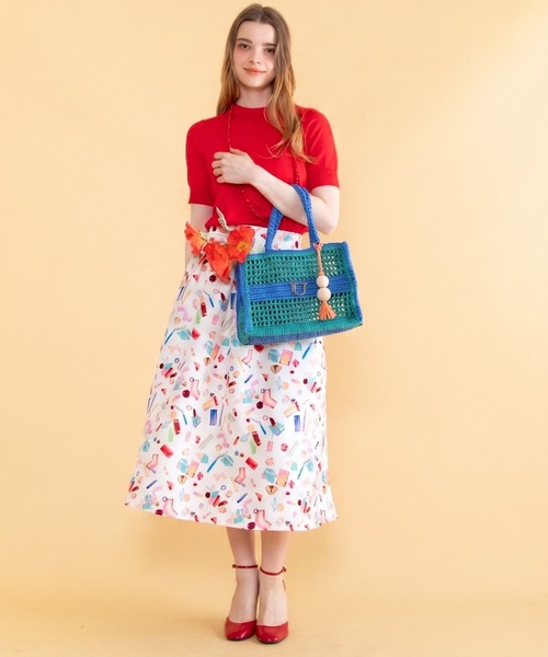 U（histoire） かごバッグ カゴバッグ Panier Solaire Carre「パニエ