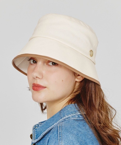 「Chapeau d' O」 ハット M/57.5cm ブラック レディース_画像2