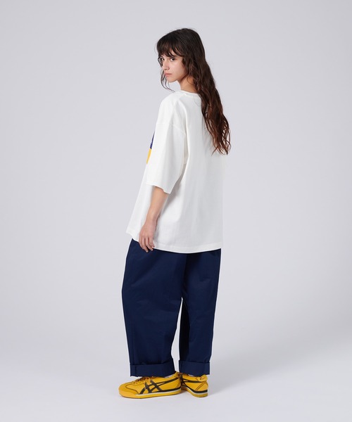 「ONCILY」 半袖Tシャツ MEDIUM シルバー メンズ_画像4