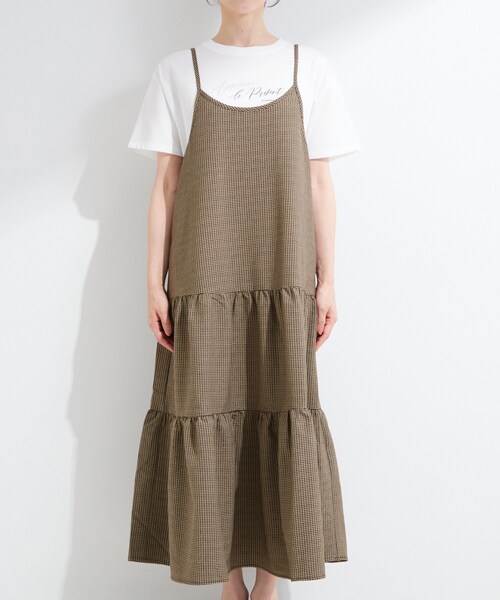 SHOO・LA・RUE（シューラルー） ワンピース 「S-LL/洗濯機可」ほんのり