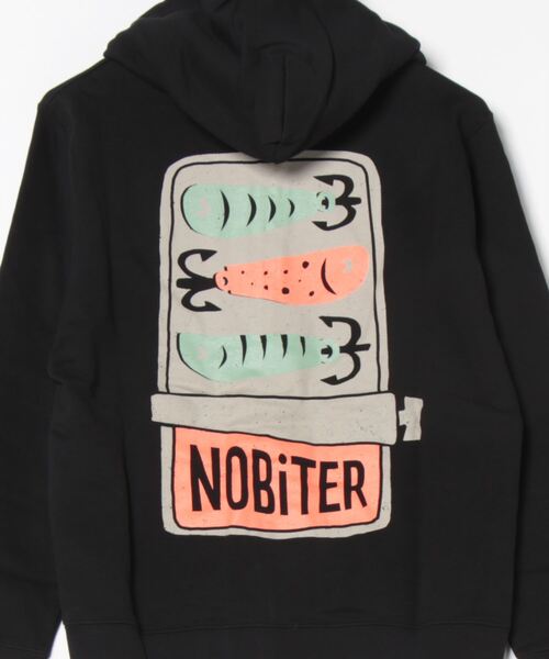 「and it_」 「no biter」ジップアップパーカー X-LARGE ホワイト メンズ_画像3