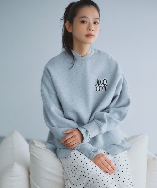 Mila Owen（ミラオーウェン） トレーナー スウェット 「WEB限定」Mロゴ