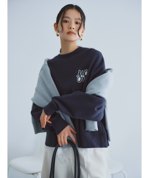 Mila Owen（ミラオーウェン） トレーナー スウェット 「WEB限定」Mロゴ