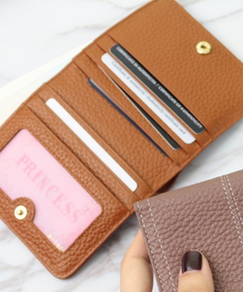 DAY CLOSET カードケース スリムにまとめる本革ウォレットカードケース