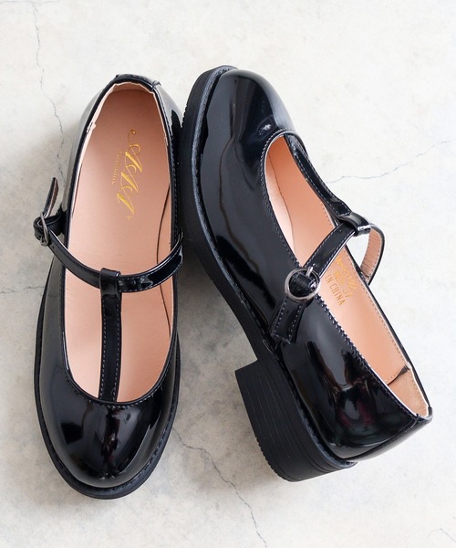 AAA+（サンエープラス） フォーマルシューズ 軽量メリージェーン T字