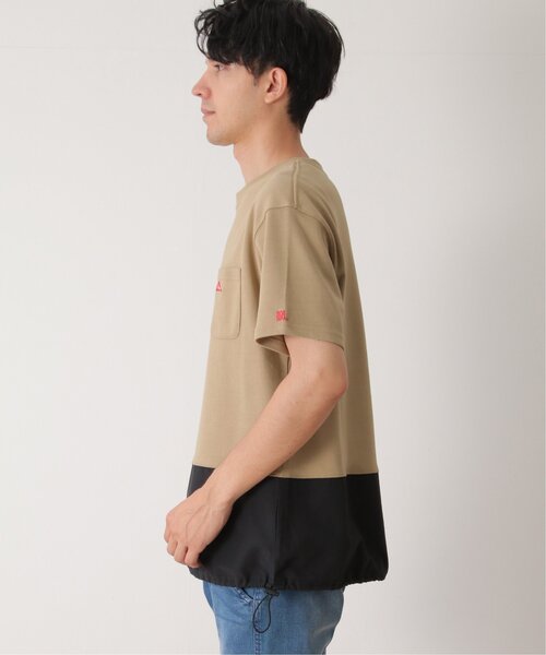 ダークブラウン Tシャツ LIFE. SAINT ikka tシャツ URBAN NATURE LIFE アーバンネイチャーライフ バイ