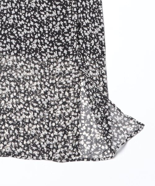 PRIVEVE ワンピース 「PRIVEVE×RUNA」FLOWER SHEER DRESS レディース 