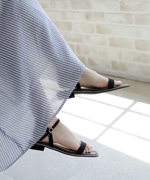 【追跡あり・関税負担なし】Aldo ストラップヒールサンダル サンダル ストラップ ローヒールサンダル「日本製」 レディース