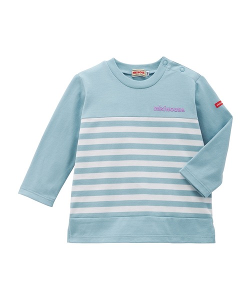 MIKI HOUSE（ミキハウス） tシャツ ボーダー長袖Tシャツ キッズ 子供