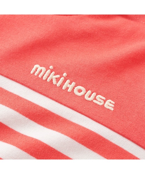 MIKI HOUSE（ミキハウス） tシャツ ボーダー長袖Tシャツ キッズ 子供