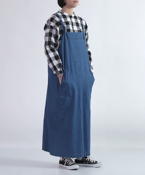 ワンピース ジャンパースカート 「D.M.G. / ディーエムジー」 ムラ  