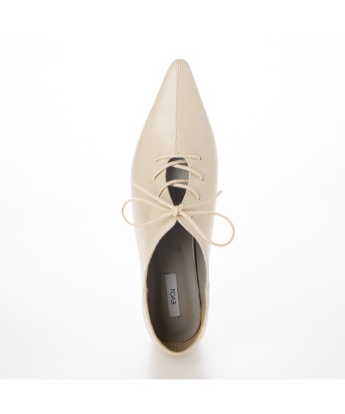 EVOL パンプス 一部WEB限定カラー「EVOL」ソフトポインテッドレース