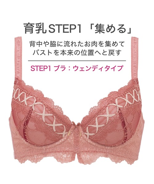 BRADELIS NewYork ブラジャー ウェンディステップ1ブラ24S1