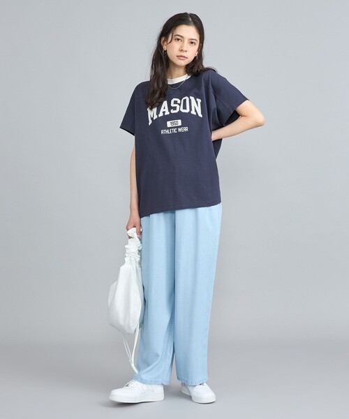 tシャツ Tシャツ MASON（メイソン）別注フットボールロゴTシャツ 