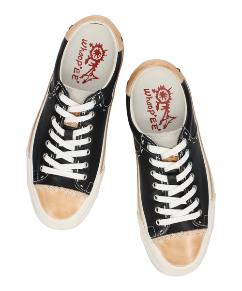 whoopEE スニーカー ヌメ巻きプラットスニーカー whoopEE/フーピー