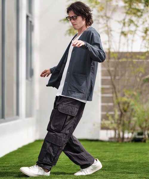 tetora ナイロンカーゴパンツ 通販】 TETORA トラックパンツ 新色 ネイビーxゴールド ブラック