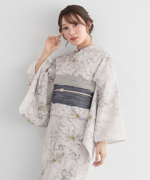 SOUBIEN 浴衣 夏を彩るレディース浴衣2点セット （浴衣＋帯