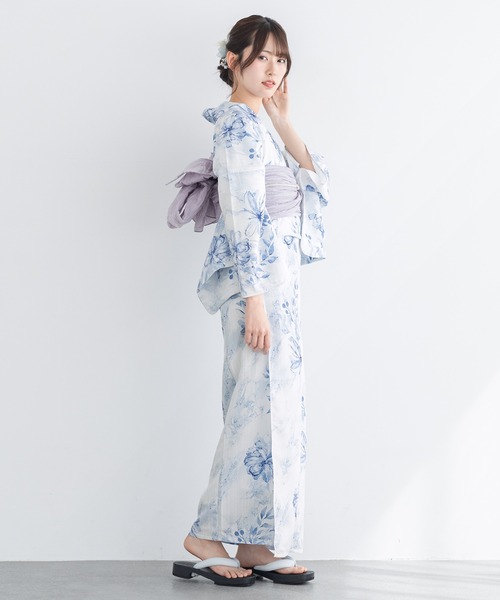SOUBIEN 浴衣 夏を彩るレディース浴衣2点セット （浴衣＋帯