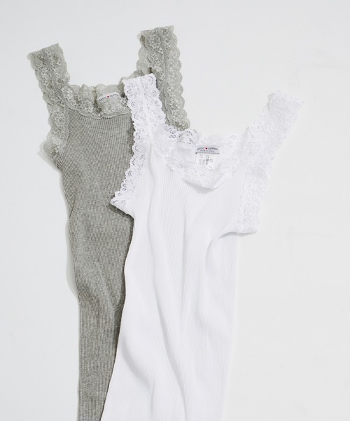 LE CERCLE par rope' タンクトップ ノースリーブ 「BASIC COTTON