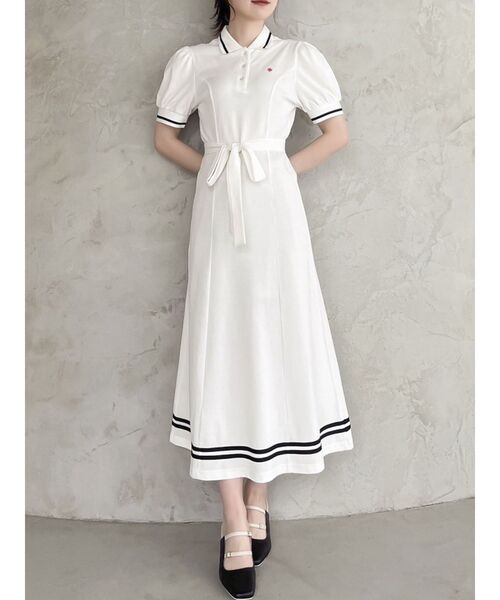 ワンピース 「POLO BCS コラボ」ポロシャツワンピース | dazzlin | 17