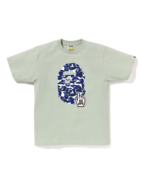 A BATHING APE（アベイシングエイプ） tシャツ BAPE CAMO GO APE