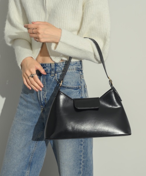 NEUNA ハンドバッグ ベルテッドスクエアバッグ : ZOZOTOWN Yahoo