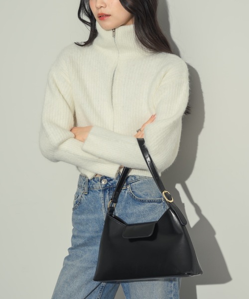NEUNA ハンドバッグ ベルテッドスクエアバッグ : ZOZOTOWN Yahoo