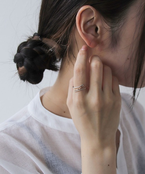 Cepica（セピカ） 指輪 リング Silver925×K14GF バイカラーリング(11号