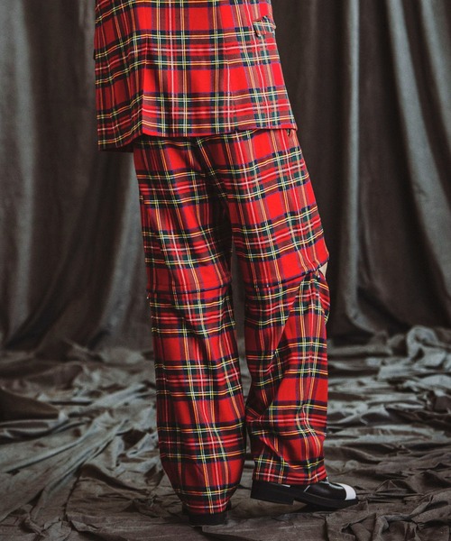 NO ID.（ノーアイディー） スラックス 「NO ID.」Separate Zip Wide