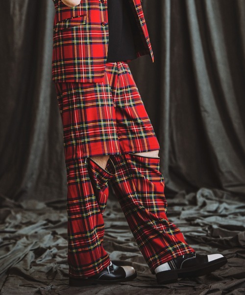 NO ID.（ノーアイディー） スラックス 「NO ID.」Separate Zip Wide