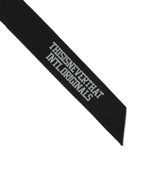 【THISISNEVERTHAT】ウェブ ベルト★2025 SS Woven-Belt-Black1.jpg?v=1709026763