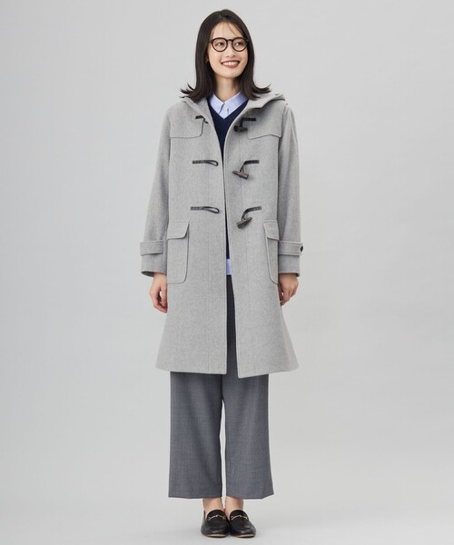 ブラウス シャツ 「洗える」PINオックス ボタンダウン