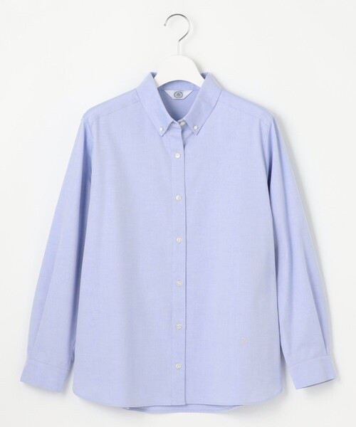 【洗える】PINオックス ボタンダウン シャツ ブラウス シャツ 「洗える」PINオックス ボタンダウン