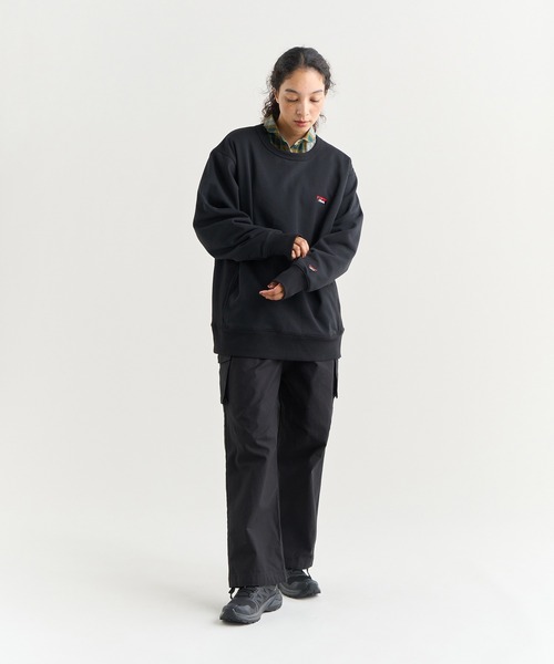 NANGA（ナンガ） トレーナー スウェット ECO HYBRID MINI BOX LOGO