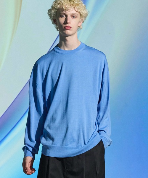 MAISON SPECIAL セーター ニット 「UNISEX」Super120s High