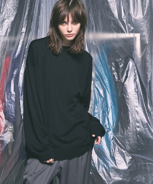 MAISON SPECIAL セーター ニット 「UNISEX」Super120s High