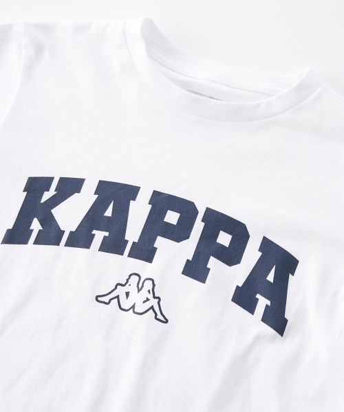 Kappa（カッパ） tシャツ 「Kappa/カッパ」キッズ袖プリント長袖T
