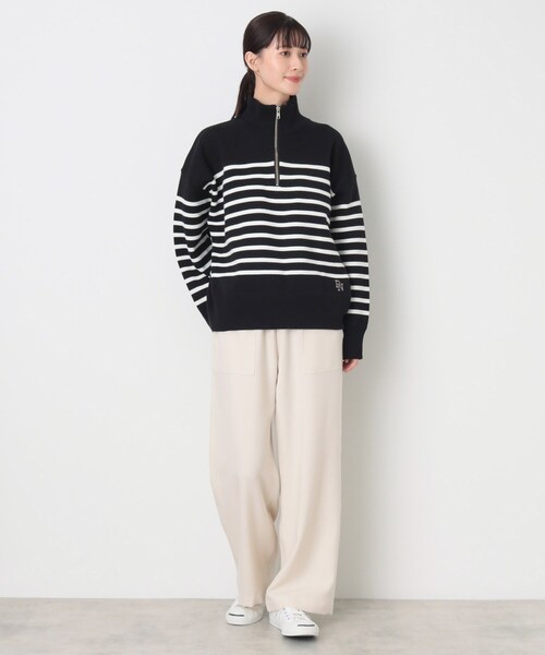 Dessin（デッサン） ニット セーター 「ユニセックス・洗える」ハーフ