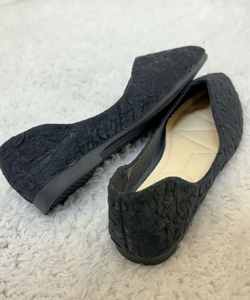 パンプス ポインテッドトゥフラットシューズ : ZOZOTOWN Yahoo!店