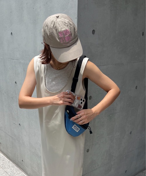 feepur」 ノースリーブワンピース MEDIUM アイボリー レディース