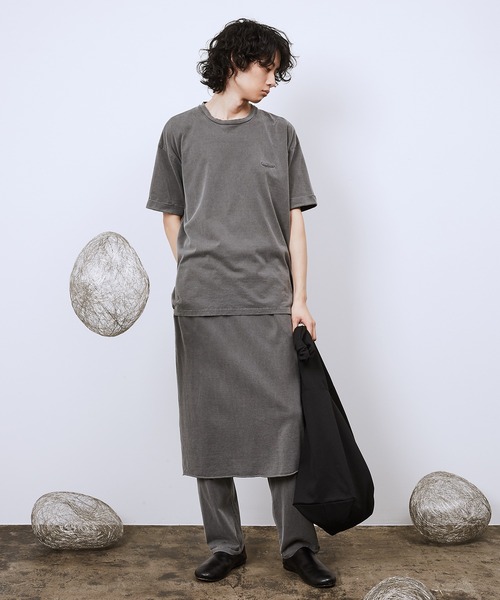 Dulcamara パンツ ピグメントジャージーレイヤードスカートPT