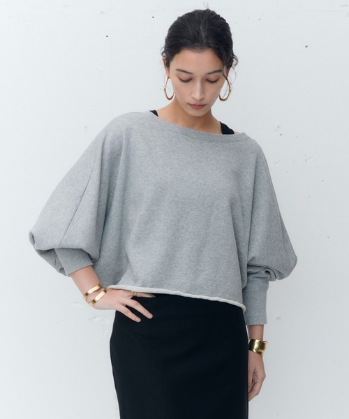 tシャツ Curensology(カレンソロジー)/「＆RC」フレンチテリーショートプルオーバー レディース Curensology tシャツ Curensology(カレンソロジー)/「＆RC