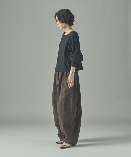 tシャツ Curensology(カレンソロジー)/「＆RC」フレンチテリーショートプルオーバー レディース Curensology tシャツ Curensology(カレンソロジー)/「＆RC