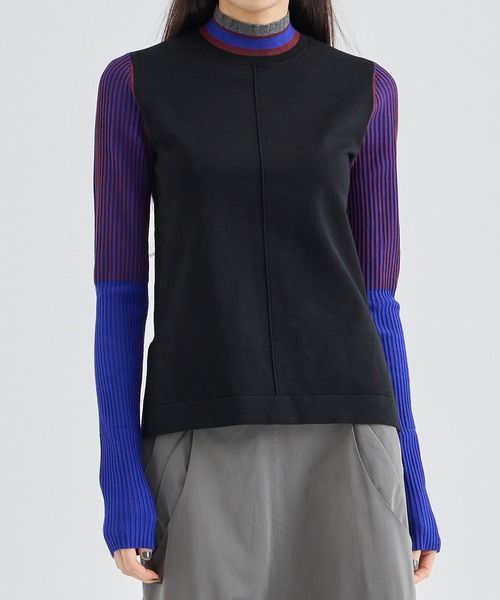 UN3D.（アンスリード） tシャツ 「UN3D./アンスリード」MIX BORDER