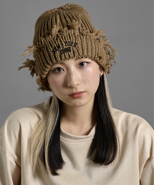 CALIFORNIA OUTFITTERS ニット帽 ニットキャップ 2-11D26 クラッシュ