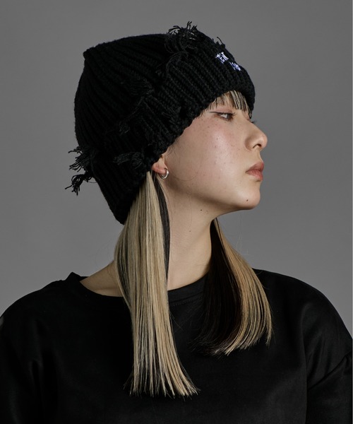 CALIFORNIA OUTFITTERS ニット帽 ニットキャップ 2-11D26 クラッシュ
