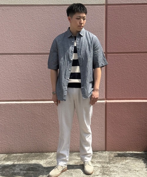 2着セット Banana Republic Sirolo リネン パンツ Banana Republic（バナナリパブリック）の「Nolan リネン スーツ